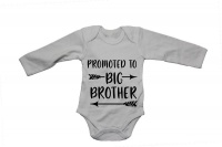 Brother Promoted to Big - LS - Baby Grow Photo