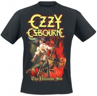 RockTs Ozzy Osbourne Ultimate Sin Cover T- Shirt Photo