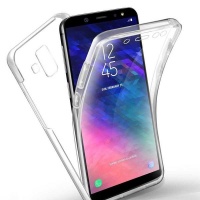 Samsung Full Protection Shockproof Cover For Galaxy A30 2019 - Clear Photo