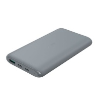 Aukey Slim 10000mAh 15W Ai Fast Charge Power Bank with USB-C Input - Grey Photo