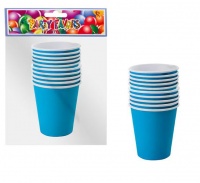Bulk Pack x 6 Party Cups - Light Blue - 10 Piece Per Pack Photo