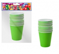 Bulk Pack x 6 Party Cups - Green - 10 Piece Per Pack Photo