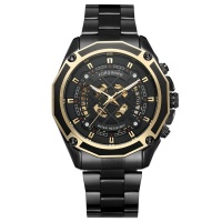 Forsining Omero Automatic Mens Watch -Black/Gold Photo