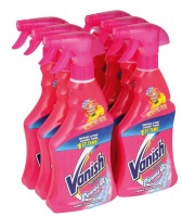 Vanish Power O2 - Fabric Stain Remover - Pre-Wash Trigger - 6 x 500ml Photo