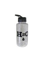 Home Classix H2O Clear Bottle with Black lid & Clear Straw 1100ml Photo