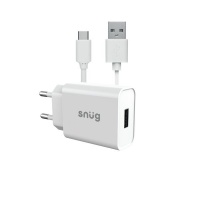 Snug Lite 1 Portable 2.1A Wall Charger Type C - White Photo