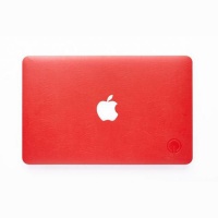 Apple Faux Leather Skin for Macbook Air 11" - Red Photo
