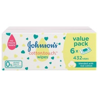 Johnson's Baby Cotton Touch Wipes 432's Photo