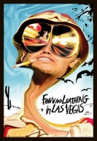 Fear and Loathing in Las Vegas Poster with Black Frame Photo