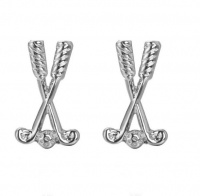 Cross Clubs Classical Style Cufflinks For Men - Silver Photo