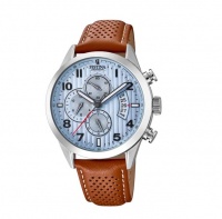 Festina Men's Chrono Sport Analogue Wrist Watch with Leather Strap Photo