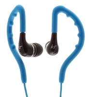 KitSound Enduro Water Resistant Sports Ear Hook Headphones - Blue Photo