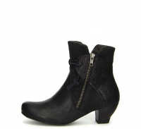 Think!Shoes Ladies ZWOA Ankle Boot Black Photo