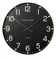 Thomas Kent Smith Arabic Round Analog Wall Clock - Black Photo