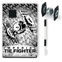 LEGO Star Wars Tie Fighter With Notebook & Pen Photo