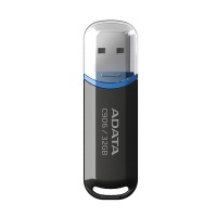 ADATA C906 32GB USB 2.0 Flash Drive - Black Photo
