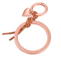 TROIKA Bag Charm with Two Charms TEMPTATION - Rose Gold Colour Photo