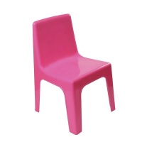 Junior Armless Kiddies Chair Pink - Set of 4 Photo