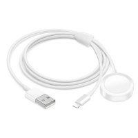 Apple 2" 1 Wireless Charger Cable for iPhone Watch iWatch Photo