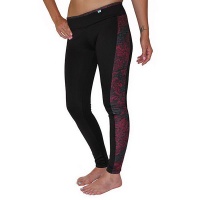 Cadance full sport legging with contrast print side panel Photo