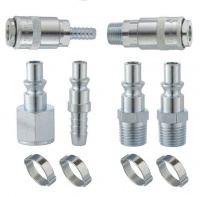 PCL Air Coupler And Hose Fittings Kit 6mm Photo