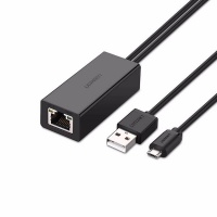 UGreen Micro USB To Rj45 Adapter -Black Photo