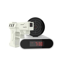 Gun & Target Alarm Clock Photo