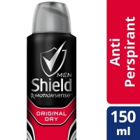 Shield Men Original Dry Antiperspirant Aerosol - 150ml Photo