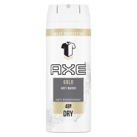 Axe Men Gold Antimarks Deodorant Aerosol - 150ml Photo