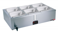 Anvil Bain Marie Table Top - 3 Division Photo