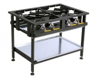 Anvil Boiling Table Gas - Commercial - 4 Burner Staggered Photo