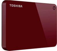 Toshiba Canvio Advance 4TB 2.5" External HDD - Red Photo