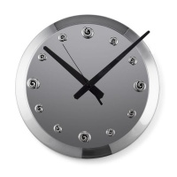 Carrol Boyes Wall Clock Silver Lag - Coil Photo