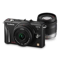 Panasonic Lumix DMC-GF2W Micro Four Thirds Camera W/14mm & 14-42mm Lens Photo