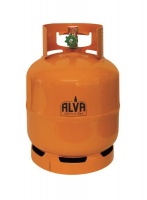 Alva 5kg Gas Cylinder - Orange Photo