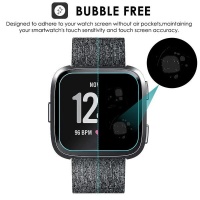 Linxure Pack of 3 Fitbit Versa Scratch Resistant Glass Screen Protectors Photo
