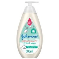 Johnson & Johnson Baby Cotton Touch Wash - 500ml Photo