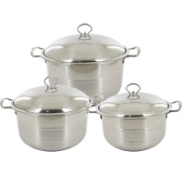 6 Piece Stainless Steel High Quality Cookware Photo