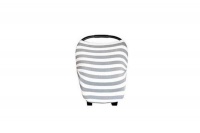 Noola 4in1 Premium Cacoon Cover - Grey & White Stripe Photo