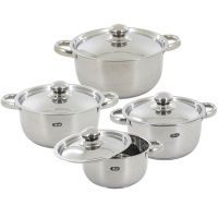8 Piece Stainless Steel Cookware Set Photo