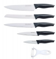 Royalty Line 5-Piece Ceramic Coating Knife Set Bonus Peeler Photo