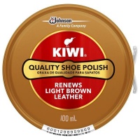 Kiwi Shoe Polish Light Brown - Shrink of 12 x 100ml Photo