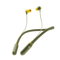 SkullCandy Ink'd Wireless In-Ear Moss/Olive/Yellow Photo