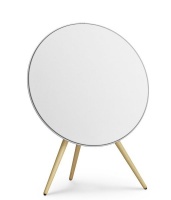 Bang Olufsen Beoplay A9 4th Generation Music System - White with Oak Legs Photo
