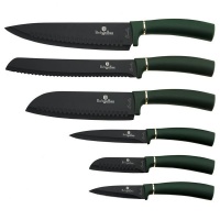Berlinger Haus 6-Piece Non-Stick Coating Knife Set - Emerald Edition Photo