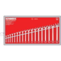 Kennedy 6 24Mm Cv Combination Spanner Set 18 pieces Photo