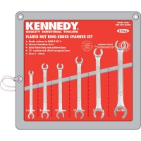 Kennedy 6 22Mm Flare Nut Ring Spanner Set 6 pieces Photo