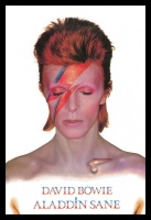 David Bowie - Aladdin Sane Poster with Black Frame David Bowie - Aladdin Sane Poster with Black Frame Photo