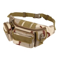 Portable Tactical Messenger Waist Pack - Camo Photo