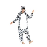 Iconix Zebra Onesie For Adults Photo